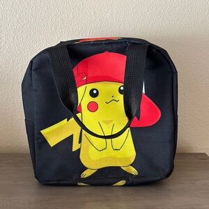 Insulated Lunch Bag with Yellow Accents